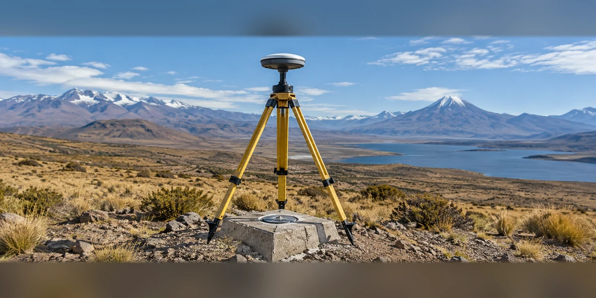 Receptor GNSS en terreno